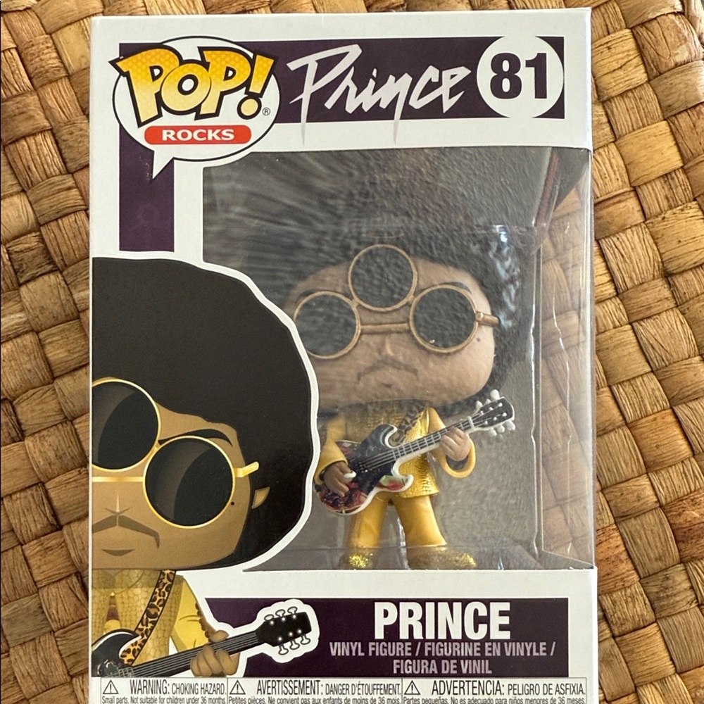 Prince Funko Pop Rocks #81